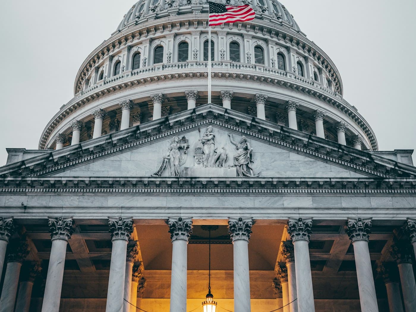 The dome of the United States Capitol